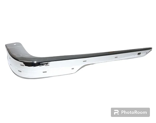 Achter bumper hoek chrome rechts bijrijderskant BMW 5 serie E12 51121817146 1817146