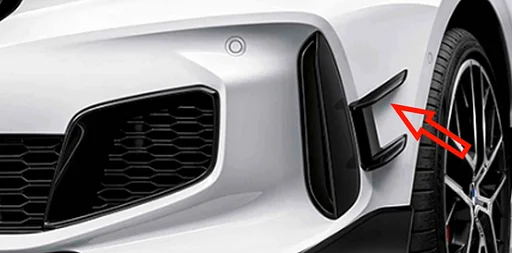 M Performance airolift voorbumper links BMW 1 serie F40 51112468205  2468205