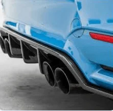 M - Diffuser carbon diffuser achterbumper BMW 3 / 4 serie M3 M4 F80 F82 F83 51122350696 2350696 51122350697