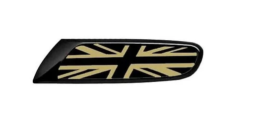 Trim covers set smoke Union Jack voor zijknipperlicht nieuw MINI F55 F56 F57 51132410450 2410450