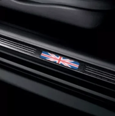Verlichte dorpellijst instaplijst Union Jack Mini R50 R52 R53 R56 R57 R58 R59 51470417011 0417011