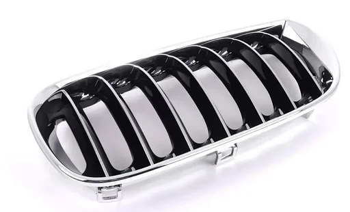 Aerodanymic II Grille links chroom zwart spijlen BMW X3 serie E83  + LCI  51133414903 3414903