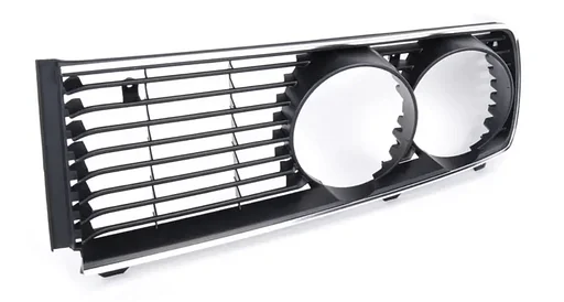 Grille rechts zwart met chrome BMW 5 serie E12 na 08/1976 51131848114 1848114