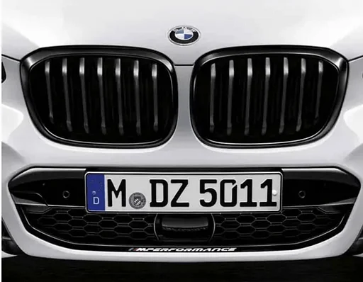 M Performance sticker voorbumper striping BMW X3 X4 serie G01 G02 51142456203 2456203