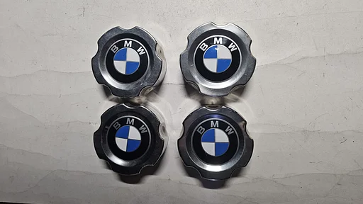 Naafkap set chrome voor stalen winter velgen BMW  3 serie 17 inch 36131179141 31179141