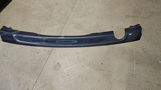 M - Diffuser grijs achterbumper 1 uitlaat BMW 3 serie F30 F31 + LCi 51128054197 8054197