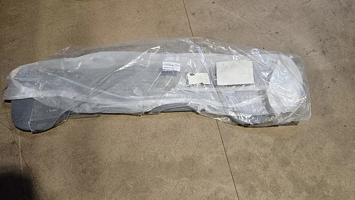Kunstof afdekking onderste achterklep grijs BMW 3 serie E46 touring 51498259856 8259856