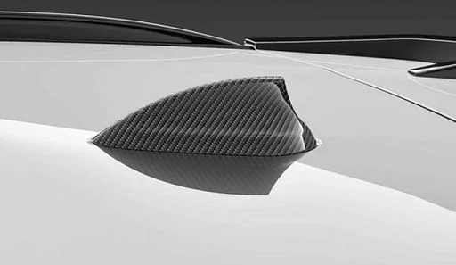 Carbon antenne afdekking nieuw shark BMW  3 / 4 serie F40 F98 F95 F96  65205A59AB3