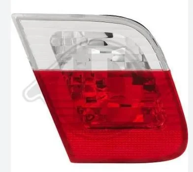 Achterlicht helder wit rood op achterklep links BMW 3 serie E46 1215097 63216910537 6910537