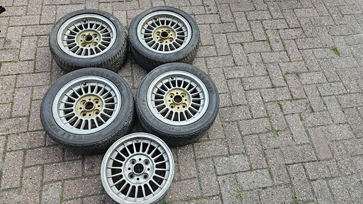 Set velgen BHS Racing Superleggera volkswagen BMW 3 serie E21 6X13 4X100 ET13