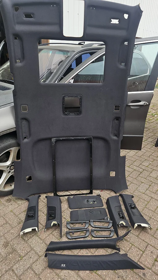 Hemel set zwart antraciet BMW X5 serie E53 Met schuifdak