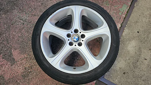 Gebruikte set Originele styling 87 breedset velgen X5 serie E53  20 inch 36116753516 36116753517