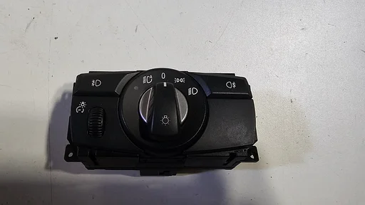 Lichtschakelaar chroom rond BMW 5 serie E60 E61 LCi X5 E70 X6 E71 6988565 61319134726 9134726
