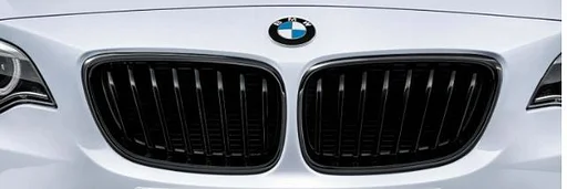 M Performance Grille hoogglans zwart nieuw BMW 2 serie F22 F23 + LCi 51712336815 51712336816 2336815 2336816