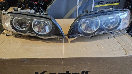Koplamp set Bi Xenon BMW X5 serie E53 63126930206 63126930208 63126930205 63126930207