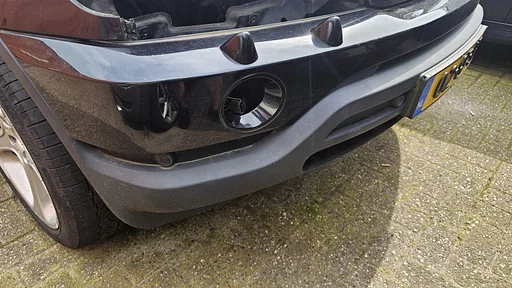 Voorbumper PDC BMW X5 serie E53 51118402303 8402303 Cosmos zwart 303