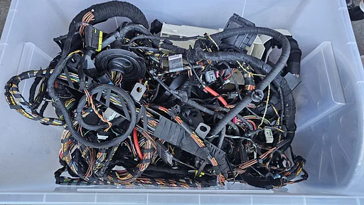 Complete kabelboom incl. navigatie, automaat BMW 5 serie E60