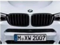 M Performance grille set hoogglans zwart BMW X3 X4 serie F26 F26 51712337762 51712337763