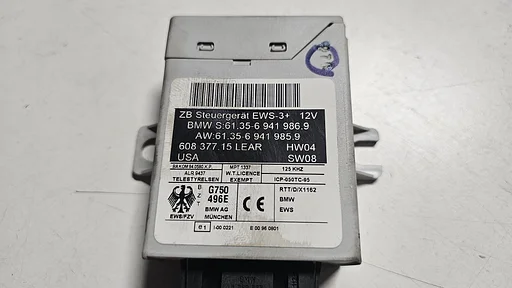 EWS start module BMW X3 / X5 serie E83 E5361356941986 6941986 61356934529 6934529