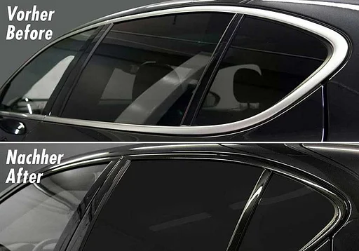 Complete hoogglans dak en raam lijsten set 12 delig BMW X1 serie U11