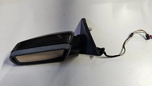 Spiegel set met carbon look spiegelkappen BMW 5 serie E60 E61 51167189501 7189501 51167189504 7189504