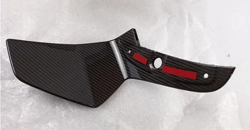 Carbon M Performance voorbumper vleugel rechts BMW X5 serie G05 51192455500 2455500