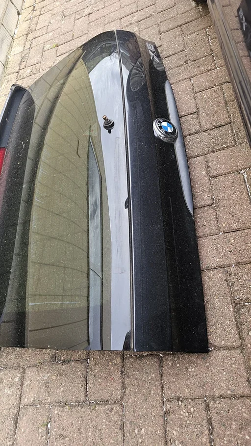 Achterklep BMW X5 serie E53 Kleurcode Cosmos zwart 303 41627126015 7126015