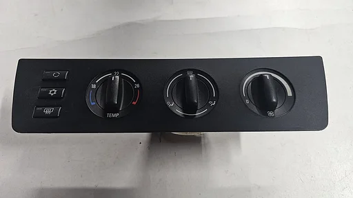 Kachel paneel airco kachel bedieningspaneel BMW X5 serie E53 64116909244 6909244 64116916650 6916650