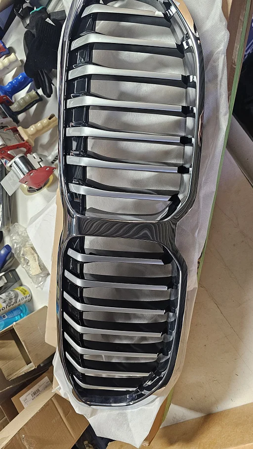 Grille chroom grijs BMW 1 serie F40 51135A39367 5A39367 51134A13333 4A13333