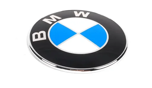BMW embleem achterklep logo zwart blauw wit chrome nieuw BMW Z4 serie E8951147200474 7200474