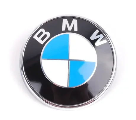 BMW embleem achterklep logo zwart blauw wit chrome nieuw BMW 3 serie E93 cabrio + LCi 51147146052 7146052