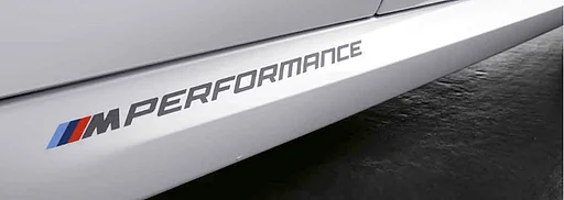 M Performance sticker zijkant van de sideskirt nieuw BMW i 51142461811 42461811