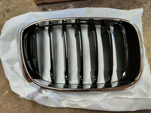 Grille chroom/zwart rechts BMW X3 X4 G01 G02 8469960