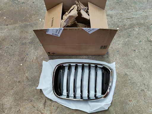 Grille set chroom/zwart BMW X3 X4 G01 G02 8469959 8469960