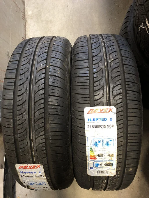 2 x 215-65-15 96H Novex H-Speed 2 Zomerbanden prijs per 2 stuks