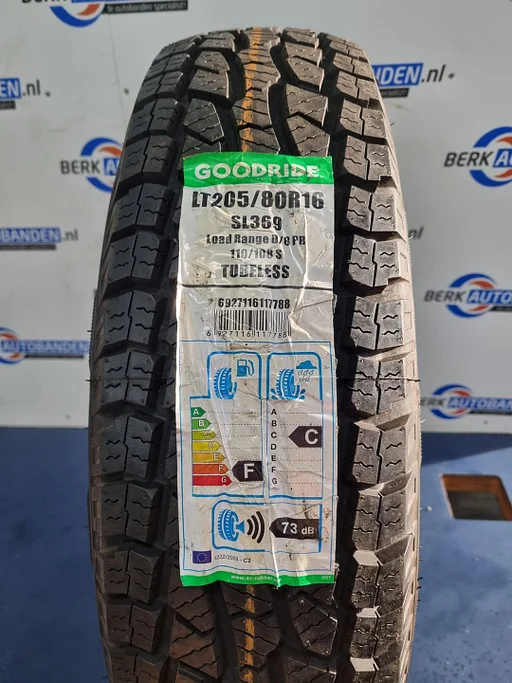 2x Goodride Radial SL369 A/T (DEMO) 205/80 R16 110/108S 205/80/16 2058016 (prijs = 2 banden)