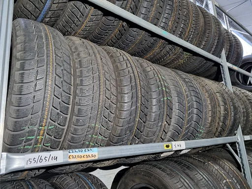 155/65/14 Winterbanden diverse A-merken 6+mm vanaf €30 p st. 1556514 155/65 R14