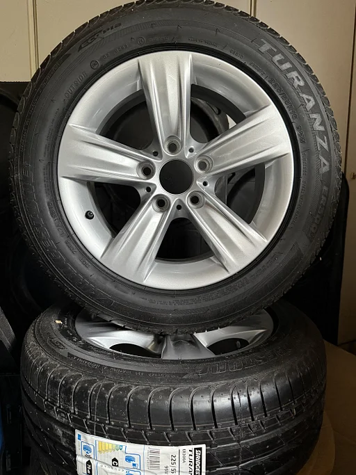 16'' Or. BMW 3-serie 4-serie 391 Velgen + banden *NIEUW*