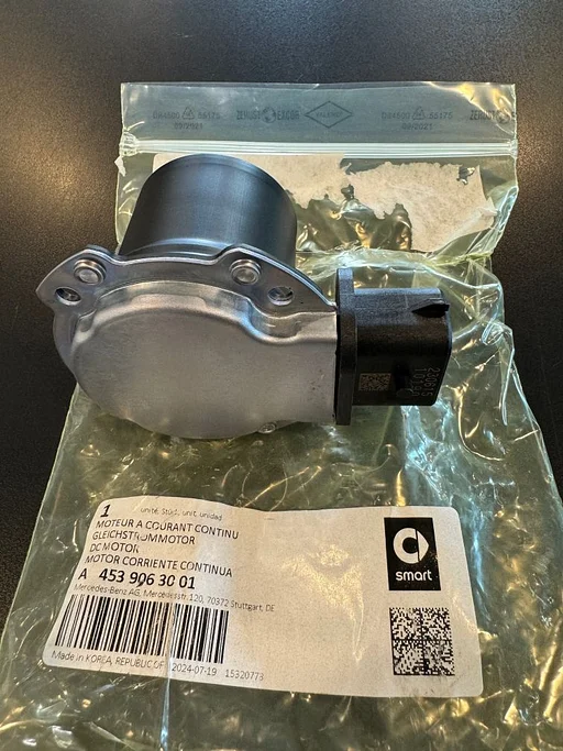 Smart Gelijkstroom motor A4539063001