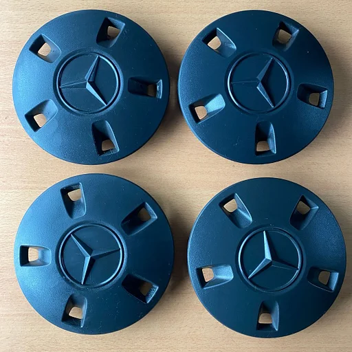 Wieldoppen Mercedes Vito Viano 5x112 A4474011600 Set Dop Naafkap Sierdop