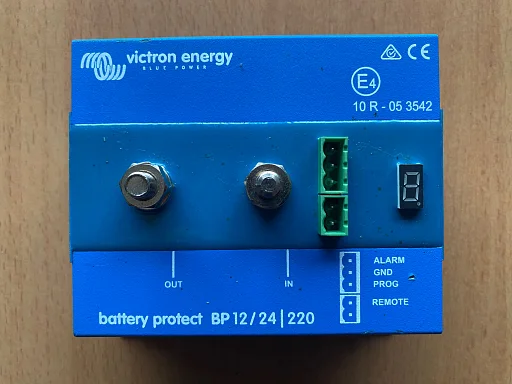 Victron Battery Protect 12/24V 220A Omvormer Camper Bus Bedrijfswagen inrichting
