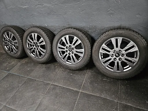 Nieuwe originele Ford Transit Custom II V710 17 inch antraciete velgen 6x120 TPMS zomerbanden 215/60R17C Goodyear
