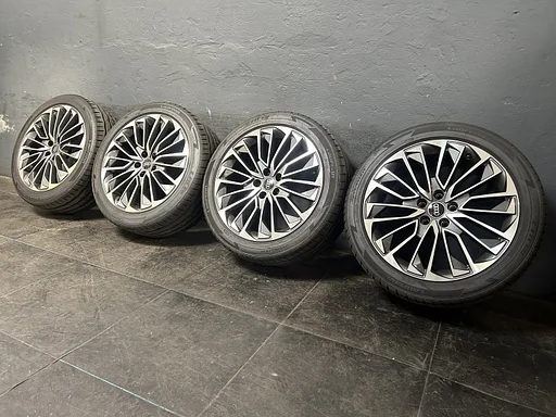 8mm! Originele Audi A6 S6 C8 4K S-Line 19 inch antraciete velgen 5x112 zomerbanden 245/45R19 Laufenn