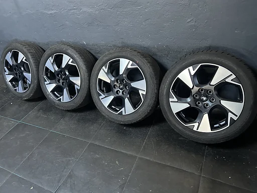 Nieuwe originele Ford Transit Custom II V710 19 inch Asphalt Matt Black zwarte velgen 6x120 TPMS zomerbanden 235/50R19C Goodyear