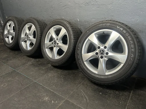 6.5mm! Originele Mercedes Vito V-Klasse W447 17 inch velgen TPMS 5x112 AllSeasonBanden 225/55R17C Toyo
