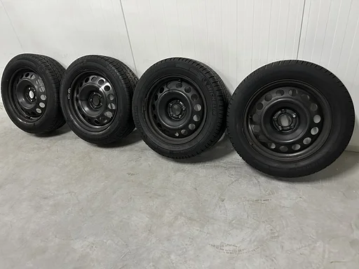 6.5mm! Opel Vivaro C, Peugeot Expert 2, Citroen Jumpy, Toyota Proace 5x108 zwarte stalen velgen 17 inch 215/60R17C Michelin