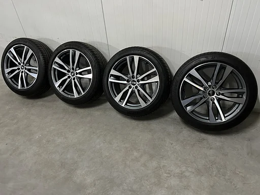 6-7mm! Originele Audi A6 S6 C8 4K S-Line 19 inch antraciete velgen 5x112 zomerbanden 245/45R19 Bridgestone