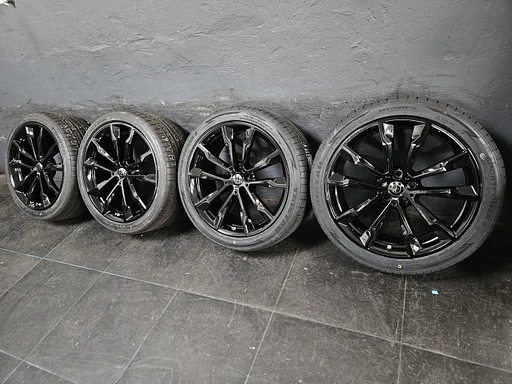 Originele BMW 7-Serie G11 G70 20 inch zwarte breedset velgen 5x112 TPMS zomerbanden 245/40R20 Tristar