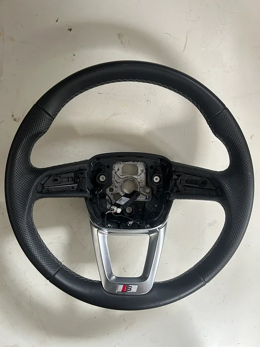 Originele Audi A4 S4 Q4 Q5 Q7 Q8 S line leder geperforeerd stuurwiel stuurbediening