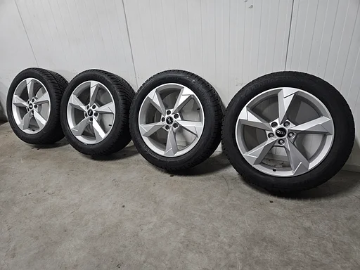 6.5mm! Originele Audi Q3 F3 83A Rotor 19 inch velgen 5x112 winterbanden 235/50R19 Goodyear